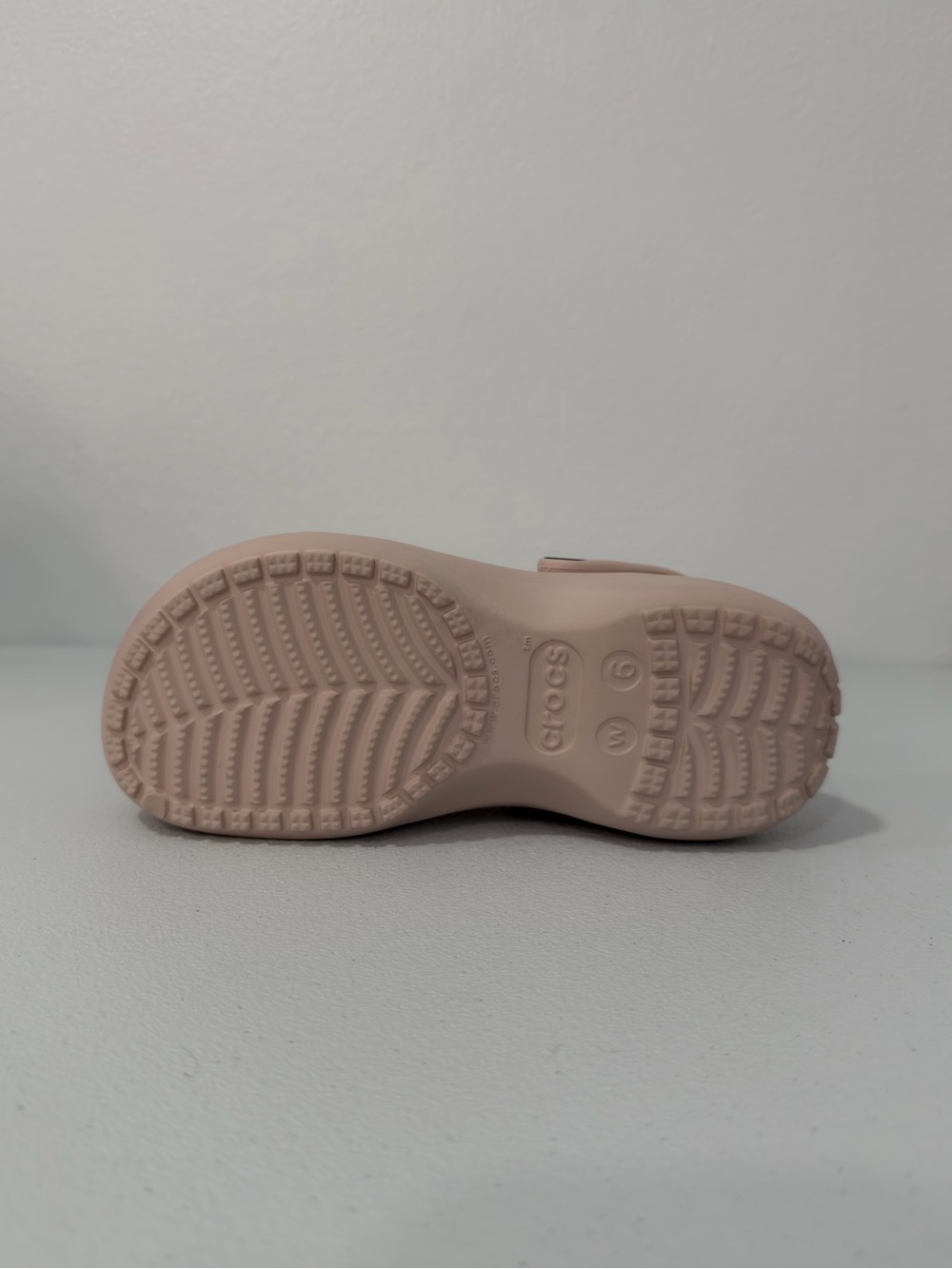 CROCS Platform Clog in Blush - Picture 6 of 6